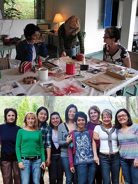Workshop of Ela Bauer in Sao Paulo